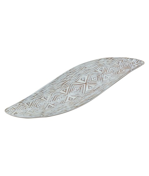Signes Grimalt By SIGRIS - Plato decorativo Blanco de Resina | Bandeja de Decoración Bandeja Para Llaves Bandeja