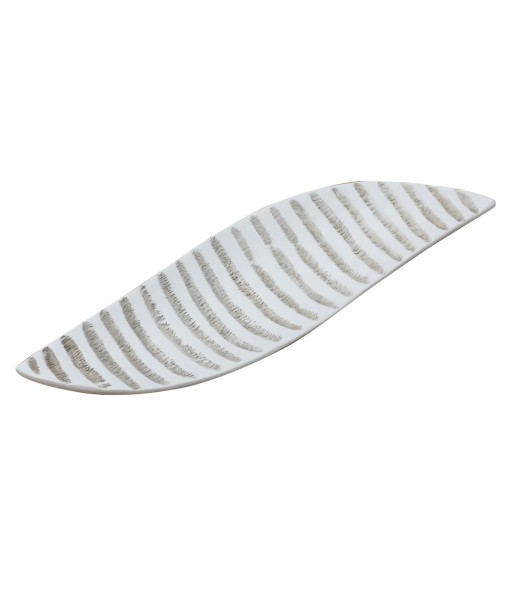 Signes Grimalt By SIGRIS - Plato decorativo Blanco de Resina | Bandeja de Decoración Bandeja Para Llaves Bandeja