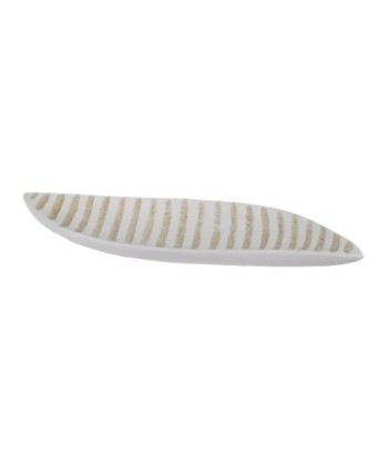 Signes Grimalt By SIGRIS - Plato decorativo Blanco de Resina | Bandeja de Decoración Bandeja Para Llaves Bandeja