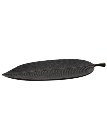 Signes Grimalt By SIGRIS - Plato decorativo Negro de Resina | Bandeja de Decoración Bandeja Para Llaves Bandeja
