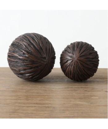 Signes Grimalt By SIGRIS - Bola decorativa Gris de Resina | Bola de Decoración Bola Decorativa Bolas Decorativas