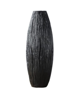 Signes Grimalt By SIGRIS - Jarrón decorativo Negro de Resina | Jarrón Jarrones De Ceramica Cerámica Decorativa
