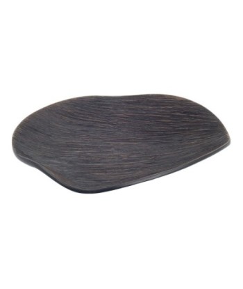 Signes Grimalt By SIGRIS - Plato decorativo Negro de Resina | Bandeja de Decoración Bandeja Para Llaves Bandeja