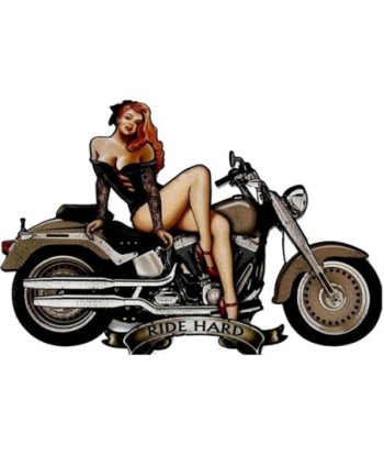 Signes Grimalt By SIGRIS - Placa Moto Garage Gris de Metal | Placa de Metal Decoracion Pared Decoracion Pared