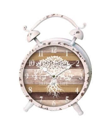 Signes Grimalt By SIGRIS - Reloj Pared Árbol Vida Marrón de Metal | Reloj Sobremesa Reloj Sobremesa Vintage Relojes