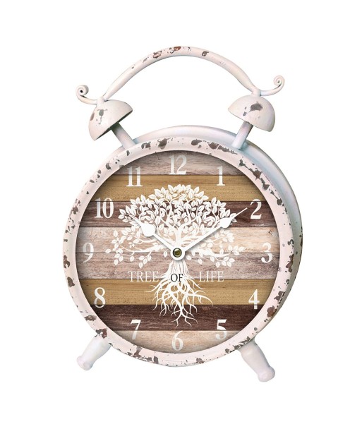 Signes Grimalt By SIGRIS - Reloj Pared Árbol Vida Marrón de Metal | Reloj Sobremesa Reloj Sobremesa Vintage Relojes