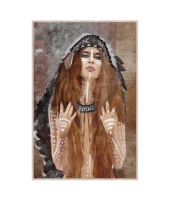 Signes Grimalt By SIGRIS - Cuadro Mujer Marrón de Pintura | Cuadro Cuadros Decoracion Salon Cuadros Para Dormitorios