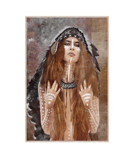 Signes Grimalt By SIGRIS - Cuadro Mujer Marrón de Pintura | Cuadro Cuadros Decoracion Salon Cuadros Para Dormitorios