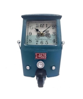 Signes Grimalt By SIGRIS - Reloj Tuc-Tuc Vintage Azul de Metal | Reloj Sobremesa Reloj Sobremesa Vintage Relojes