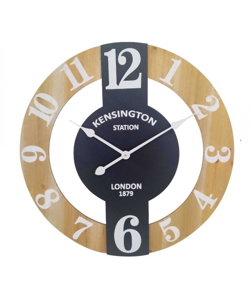 Signes Grimalt By SIGRIS - Reloj Marrón de Metal | Reloj Vintage Pared Reloj Pared Vintage 60x5x60cm
