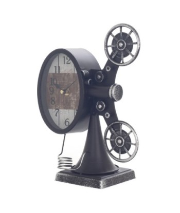 Signes Grimalt By SIGRIS - Reloj Cinema Vintage Negro de Metal | Reloj Sobremesa Reloj Sobremesa Vintage Relojes