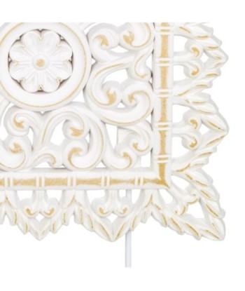 Signes Grimalt By SIGRIS - Adorno con base Mosaico Blanco de Mdf | Figura Figuras Decorativas Decoracion Salon