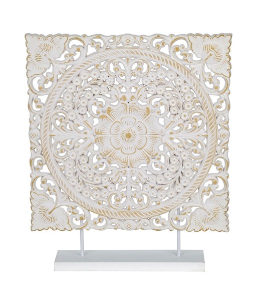 Signes Grimalt By SIGRIS - Adorno con base Mosaico Marrón de Mdf | Figura Figuras Decorativas Decoracion Salon