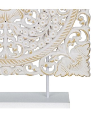 Signes Grimalt By SIGRIS - Adorno con base Mosaico Marrón de Mdf | Figura Figuras Decorativas Decoracion Salon