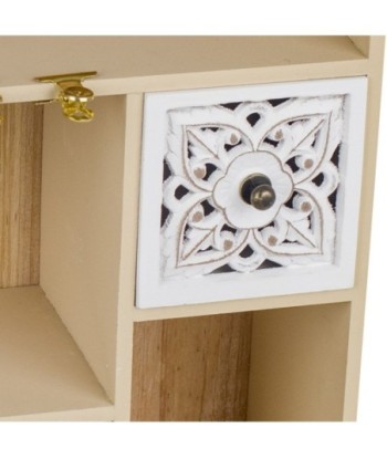 Signes Grimalt By SIGRIS - Llavero con departamentos Marrón de Mdf | cuelgallaves Cuelgallaves Cuelga Llaves 30x11x30cm