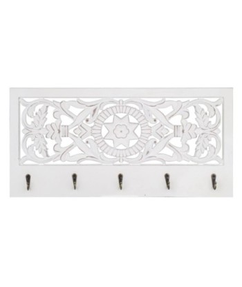 Signes Grimalt By SIGRIS - Perchero pared con mosaico Blanco de Mdf | Perchero Perchero, Percha De Entrada Percha