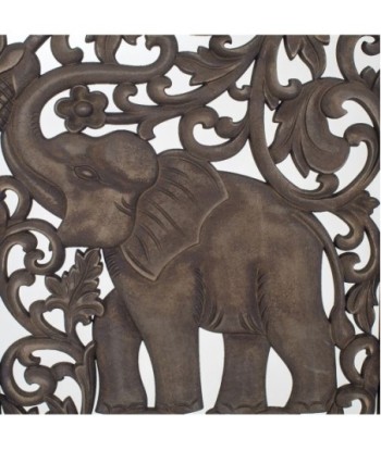 Signes Grimalt By SIGRIS - Adorno Pared Elefante Marrón de Mdf | Placa de Madera Placa Decorativa Placas Decorativas