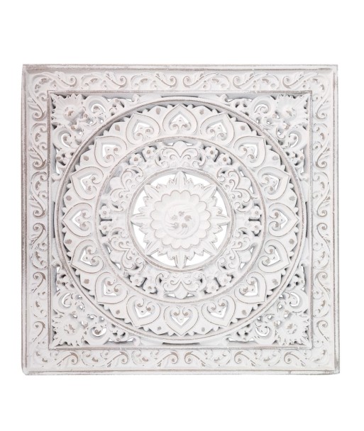 Signes Grimalt By SIGRIS - Mosaico Adorno Pared Blanco de Mdf | Placa de Madera Placa Decorativa Placas Decorativas