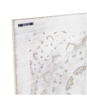 Signes Grimalt By SIGRIS - Mosaico Adorno Pared Blanco de Mdf | Placa de Madera Placa Decorativa Placas Decorativas