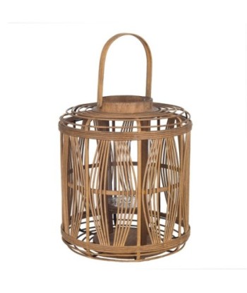 Signes Grimalt By SIGRIS - Candelabro con asa Marrón de Madera | Candelabro Candelabro Decoracion Candelabro Mesa