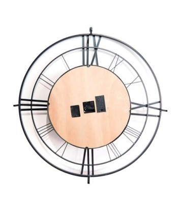 Signes Grimalt By SIGRIS - Reloj Pared con mecanismo Negro de Metal Y Cristal | Reloj Reloj Vintage Pared Reloj