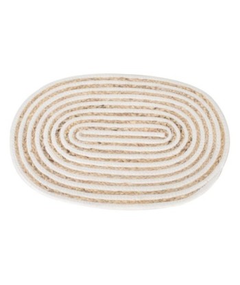 Signes Grimalt By SIGRIS - Salvamantel Blanco de Fibra Vegetal-Cuerda | Salvamanteles Mantel Individual Salvamanteles