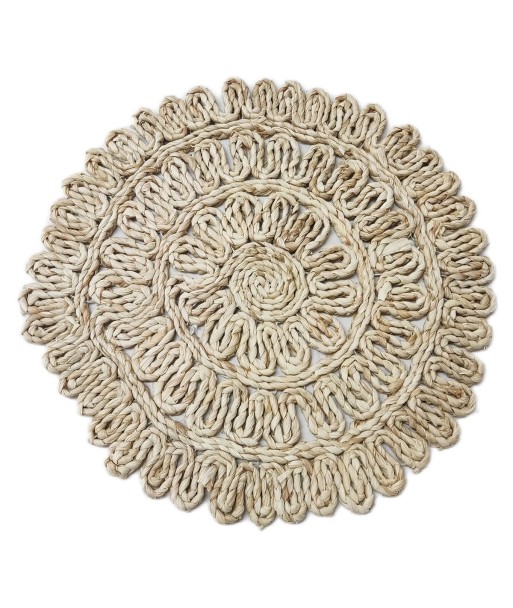 Signes Grimalt By SIGRIS - Salvamantel Marrón de Fibra Vegetal-Cuerda | Salvamanteles Mantel Individual Salvamanteles