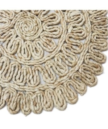 Signes Grimalt By SIGRIS - Salvamantel Marrón de Fibra Vegetal-Cuerda | Salvamanteles Mantel Individual Salvamanteles