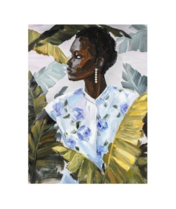 Signes Grimalt By SIGRIS - Cuadro Mujer Africana Negro de Pintura | Cuadro Cuadros Decoracion Salon Cuadros Para