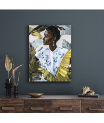 Signes Grimalt By SIGRIS - Cuadro Mujer Africana Negro de Pintura | Cuadro Cuadros Decoracion Salon Cuadros Para