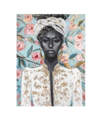 Signes Grimalt By SIGRIS - Cuadro Mujer Africana Negro de Pintura | Cuadro Cuadros Decoracion Salon Cuadros Para