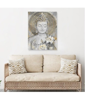 Signes Grimalt By SIGRIS - Cuadro Buda Gris de Pintura | Cuadro Cuadros Decoracion Salon Cuadros Para Dormitorios
