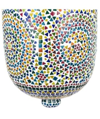 Signes Grimalt By SIGRIS - Lámpara marroquí techo Multicolor de Cristal Vidrio | Lámpara de Techo Lampara Mesa