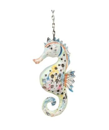 Caballito de Mar Colgante Decorativo para Hogar, Figura Marinera Multicolor Ideal para Estilo Náutico y Decoración