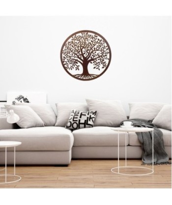 Signes Grimalt By SIGRIS - Adorno Árbol de la vida Marrón de Metal | Aplique Metal Mandalas Decorativos Mandalas