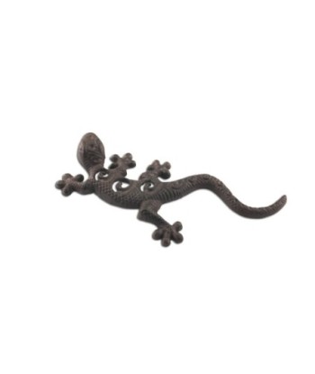 ORIGEN Home Decor Lagartos Animales | Figura de Lagarto Marrón - 3x23x11cm