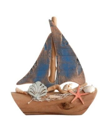 Signes Grimalt By SIGRIS - Barco velero Marrón de Madera | Modelismo de Barcos Maqueta Velero Madera 20x18x5cm