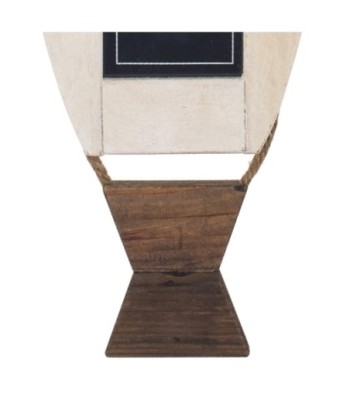 By SIGRIS Colgante Pared Pez Multicolor de Madera 46*2*17cm Colgante