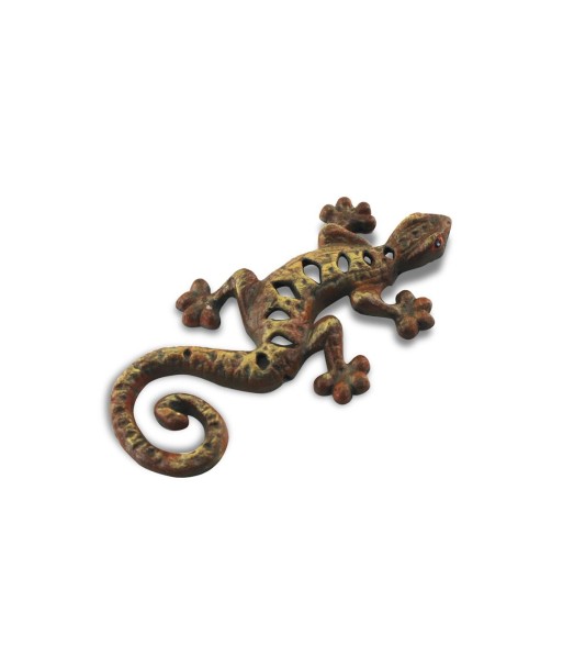 ORIGEN Home Decor Lagartos Animales | Figura de Lagarto Marrón - 2x16x9cm