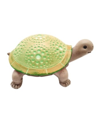 By SIGRIS Figura Tortuga Verde de Resina 8X12X16cm Decoración Hogar Figuras Decorativas