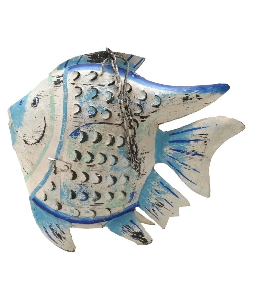 Pez Portavelas Pequeño Decorativo para Iluminar Espacios con Estilo y Originalidad, Ideal para Regalos y Decoración