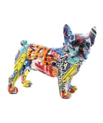 By SIGRIS Figura Bulldog Frances Multicolor de Resina 20*10*23cm Figura de Perro