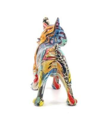 By SIGRIS Figura Bulldog Frances Multicolor de Resina 20*10*23cm Figura de Perro