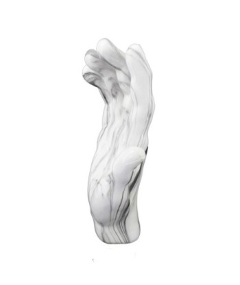 By SIGRIS Figura Mano Blanco de Resina 35*10*22cm Figura