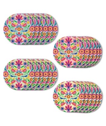 By SIGRIS Salvamanteles 24 Uni. MULTICOLOR de Melamina 6*11*11cm Salvamanteles