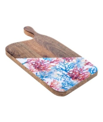 Signes Grimalt By SIGRIS - Tabla cortar coral Azul de Madera | Tabla Tabla De Cortar Madera Tablas De Cortar Madera