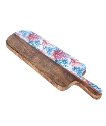 ORIGEN Home Decor - Tabla cortar coral  Cocina | Cajas Y Bandejas Azul - 1x14x49 cm