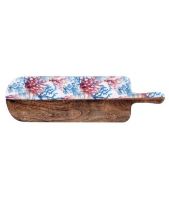 ORIGEN Home Decor - Tabla cortar coral  Cocina | Cajas Y Bandejas Azul - 1x14x49 cm