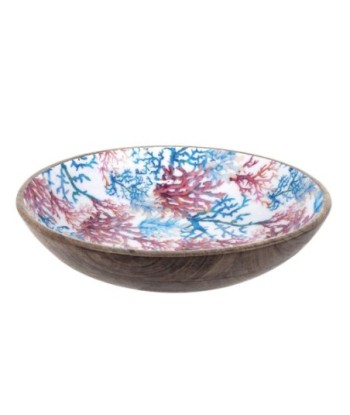 ORIGEN Home Decor - Bowl coral  Cocina | Cajas Y Bandejas Azul - 7x30x30 cm