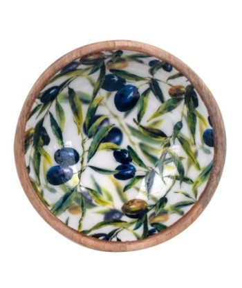 ORIGEN Home Decor - Bowl aceitunas  Cocina | Cajas Y Bandejas Marrón - 7x20x20 cm
